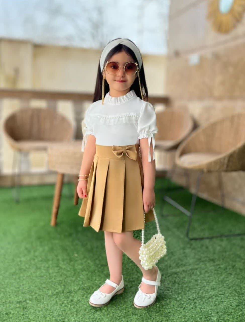 شومیز دامن‌مروارید