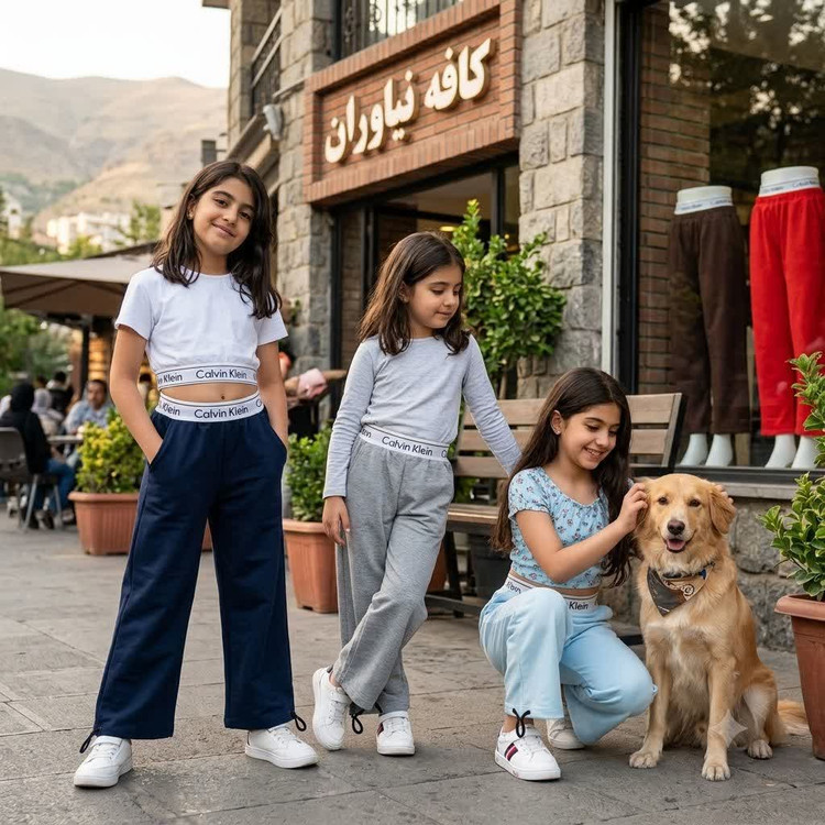 شلوار جاگرکمر کلوین دمپا گت دار